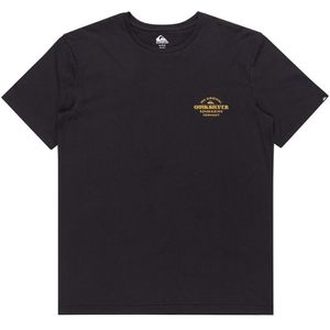 T-shirt met korte mouwen, klein logo QUIKSILVER. Katoen materiaal. Maten XXL. Blauw kleur