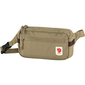 Heuptasje met rits, mixt High Coast Hip Pack FJALLRAVEN.  materiaal. Maten één maat. Beige kleur