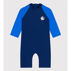 Badpak 6 maand-3 jaar PETIT BATEAU.  materiaal. Maten 12 mnd - 74 cm. Blauw kleur
