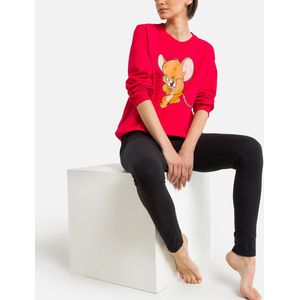 Tom & Jerry - Homewear Pyjama - Rood/Zwart - Katoen