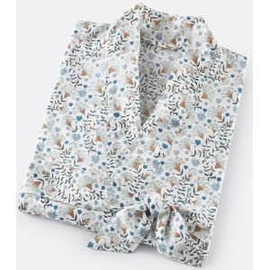 LA REDOUTE INTERIEURS - Kalyan - Kimono Badjas - Wit - 100% Katoen