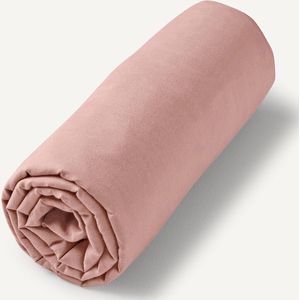 Gypse - Hoeslaken - Antiekroze - Biologisch Voilekatoen