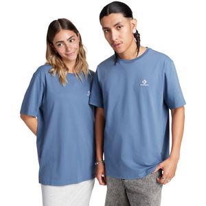 Converse - Star Chevron - T-shirt - Blauw - Katoen