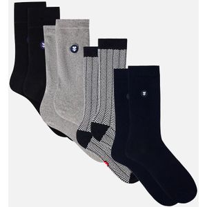 LE SLIP FRANCAIS - Kousen - Blauw - Katoen - Set van 4 Paar