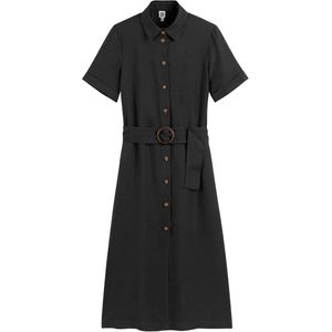 La Redoute Collections - OPHELIE - Blousejurk - Zwart - Tencel/Lyocell