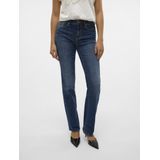 Rechte jeans, standaard taille VERO MODA. Denim materiaal. Maten S / L30. Blauw kleur