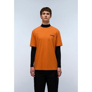 Napapijri - Fiemme - T-shirt - Oranje - Katoen