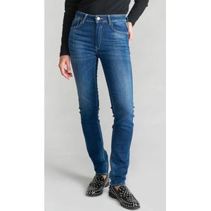 Rechte jeans Casal, hoge taille LE TEMPS DES CERISES. Denim materiaal. Maten 29 US - 36/38 EU. Blauw kleur