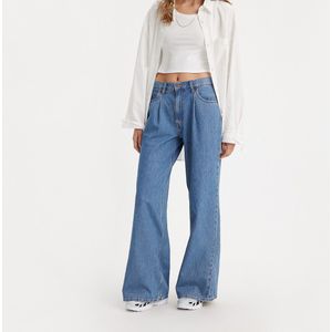 Jeans Baggy Dad Wide Leg LEVI'S. Denim materiaal. Maten Maat 29 (US) - Lengte 30. Blauw kleur