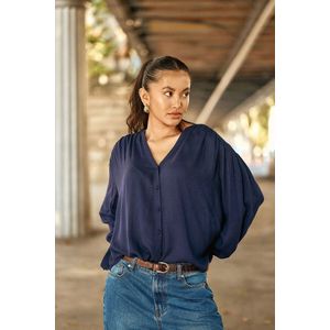 BOLIA - LA PETITE ÉTOILE - Blouse - Blauw - Viscose