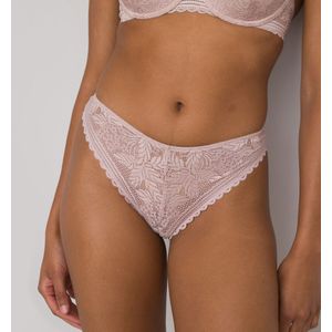 JEANNE LA REDOUTE COLLECTIONS - Tanga - Roze - Kant