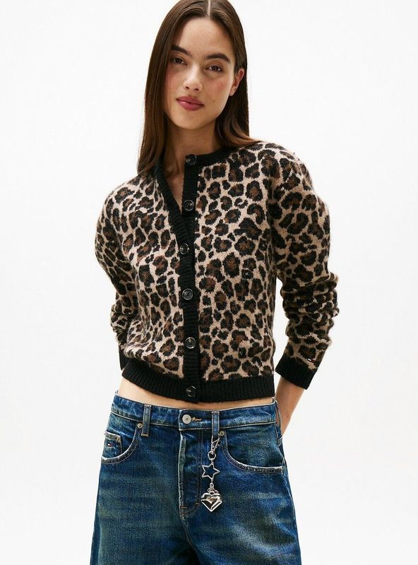 Tommy Jeans - Sweater - Leopard - Dames
