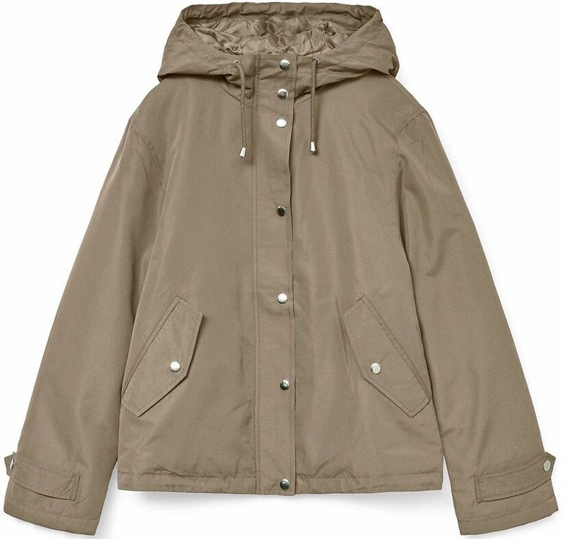 Vmgail - Jas - Kort - Met Capuchon - Polyester Vulling - Winterjas