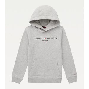 Hoodie TOMMY HILFIGER. Katoen materiaal. Maten 12 jaar - 150 cm. Grijs kleur