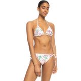 Bikini, triangelmodel Classics Tiki Tri ROXY.  materiaal. Maten XS. Wit kleur