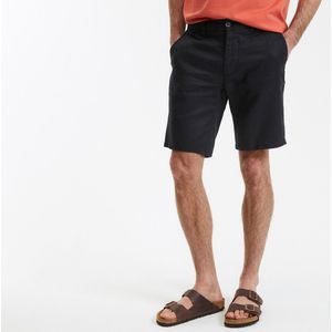 LA REDOUTE COLLECTIONS - Bermuda - Zwart - 100% Linnen