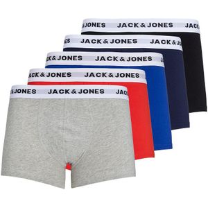 Set van 5 boxershorts JACK & JONES. Katoen materiaal. Maten M. Multicolor kleur
