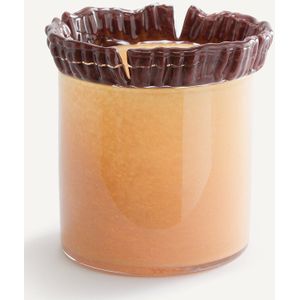 Eloria AM.PM. - Vaas - Geel - Handgeblazen Glas - Hoogte 18,5 cm