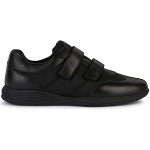 Ademende sneakers Spherica EC2 GEOX. Leer materiaal. Maten 40. Zwart kleur