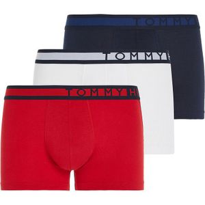 Set van 3 boxershorts TOMMY HILFIGER. Katoen materiaal. Maten M. Wit kleur