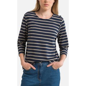VERO MODA - Sweater - Marine - 3/4 Mouwen - Polyester