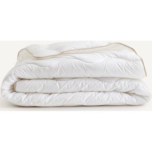 Warm wollen dekbed LA REDOUTE INTERIEURS.  materiaal. Maten 260 x 240 cm. Wit kleur