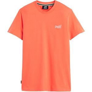 T-shirt met ronde hals Vintage Logo SUPERDRY. Katoen materiaal. Maten S. Oranje kleur