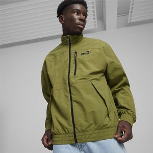 Windjack met opstaande kraag PUMA. Nylon materiaal. Maten XXL. Groen kleur