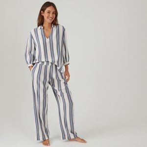 Pyjama in crépe LA REDOUTE COLLECTIONS. Viscose materiaal. Maten 44 FR - 42 EU. Andere kleur