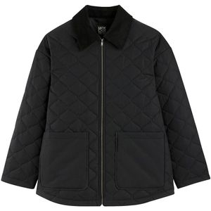 LA REDOUTE COLLECTIONS - Halflange Donsjas - Zwart - Katoen