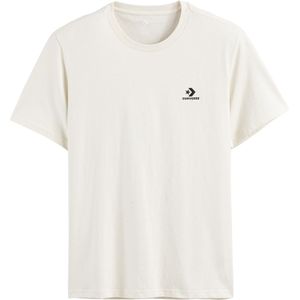 Converse - Star Chevron - T-shirt - Beige - Katoen