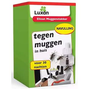 Luxan Elizan 30ml Navulling voor Muggenstekker