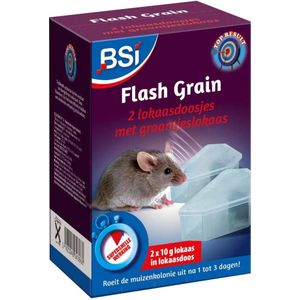 Bsi Flash Grain Tegen Muizen - 2x10gram