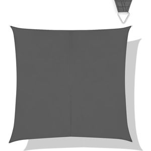 Schaduwdoek Vierkant - Premium – 360x360 cm – Waterafstotend | Grijs