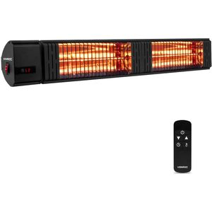 Heater Volsini 3000W – Met afstandsbediening en LCD scherm | Zwart