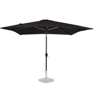 Parasol Rosolina 280x280cm - Stokparasol | Antraciet/Zwart