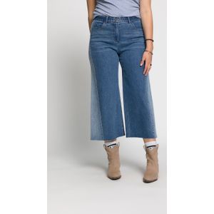 Grote Maten Jeans Culotte, Dames, blauw, Katoen - Studio Untold