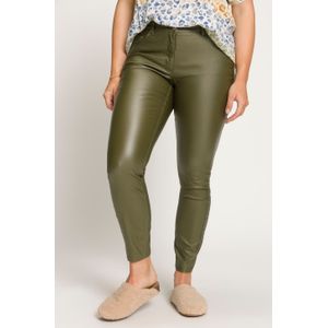Grote Maten Skinny Jeans, Dames, bruin, Viscose/Synthetische vezels - Studio Untold
