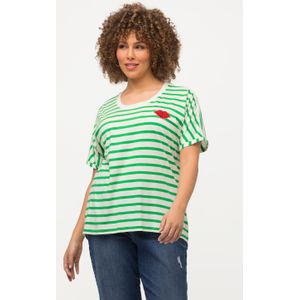 Grote Maten T-shirt, Dames, groen, Katoen/Synthetische vezels - Ulla Popken