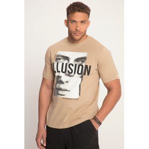 Grote Maten Sthuge T-shirt, Heren, bruin, Katoen - STHUGE