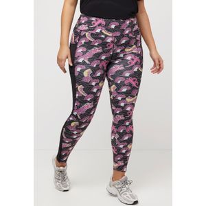 Grote Maten Functionele Legging, Dames, zwart, Polyester/Elastaan - Ulla Popken