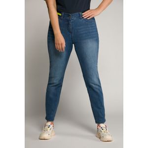 Grote Maten Jeans Sarahm Gestreepte Elastische Inzet, Dames, blauw, Katoen - Ulla Popken