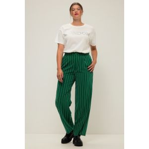 Grote Maten Broek, Dames, groen, Polyester/Viscose - Studio Untold