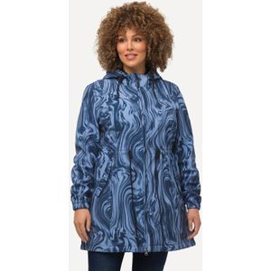 Grote Maten Hyprar Softshell Jas, Dames, blauw, Polyester - Ulla Popken