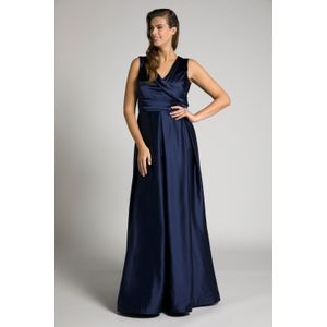 Grote Maten Avondjurk, Dames, blauw, Polyester - Ulla Popken