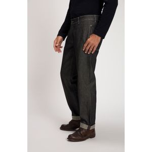 Grote Maten Baggy Jeans, Heren, zwart, Katoen - JP1880