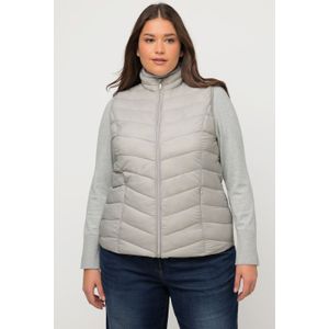 Grote Maten Hyprar Bodywarmer, Dames, grijs, Maat: 62/64 - Ulla Popken