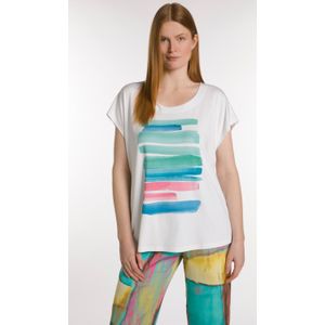 Grote Maten T-shirt, Dames, wit, Viscose - Ulla Popken