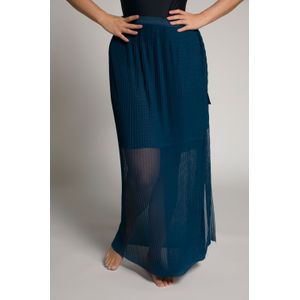 Grote Maten Rok, Dames, blauw, Polyester/Elastaan - Ulla Popken