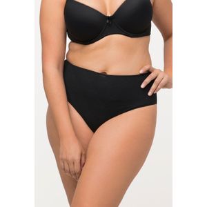 Grote Maten Midi Slip, Dames, zwart, Katoen/Synthetische vezels/Elastaan - Ulla Popken